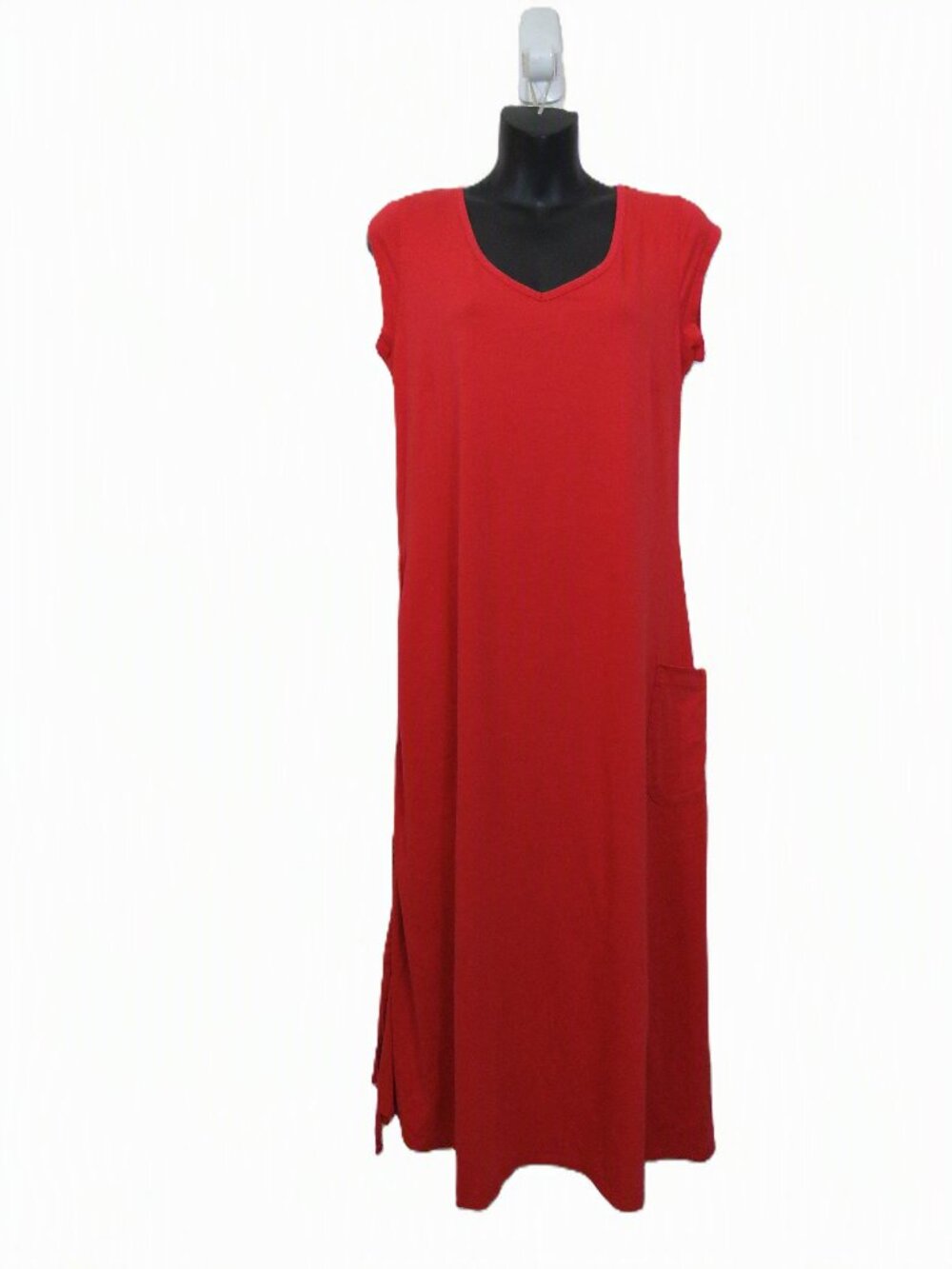 Horny Toad size Medium Muse Dress Ruched Side Orange Outdoor Basic